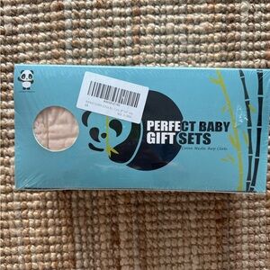 HIPHOP Panda Baby Muslin Burp Cloth Large, Pack of 10, Super Soft, Ivory Color